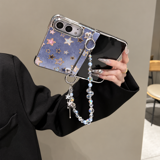 Blue Starlight Crystal Strap iPhone Case