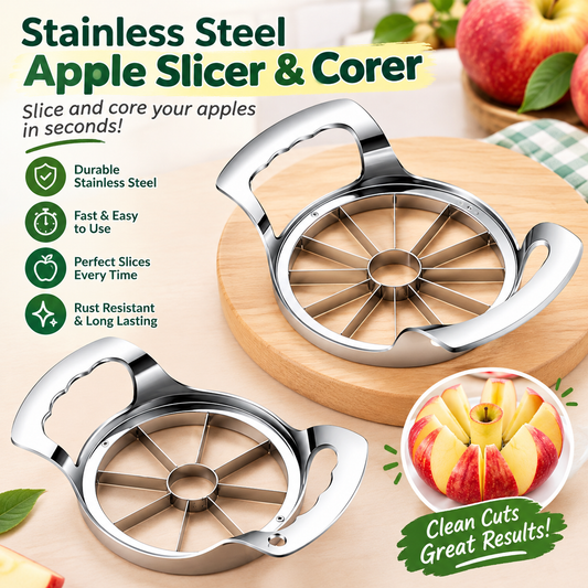 304 Stainless Steel Apple Slicer & Corer
