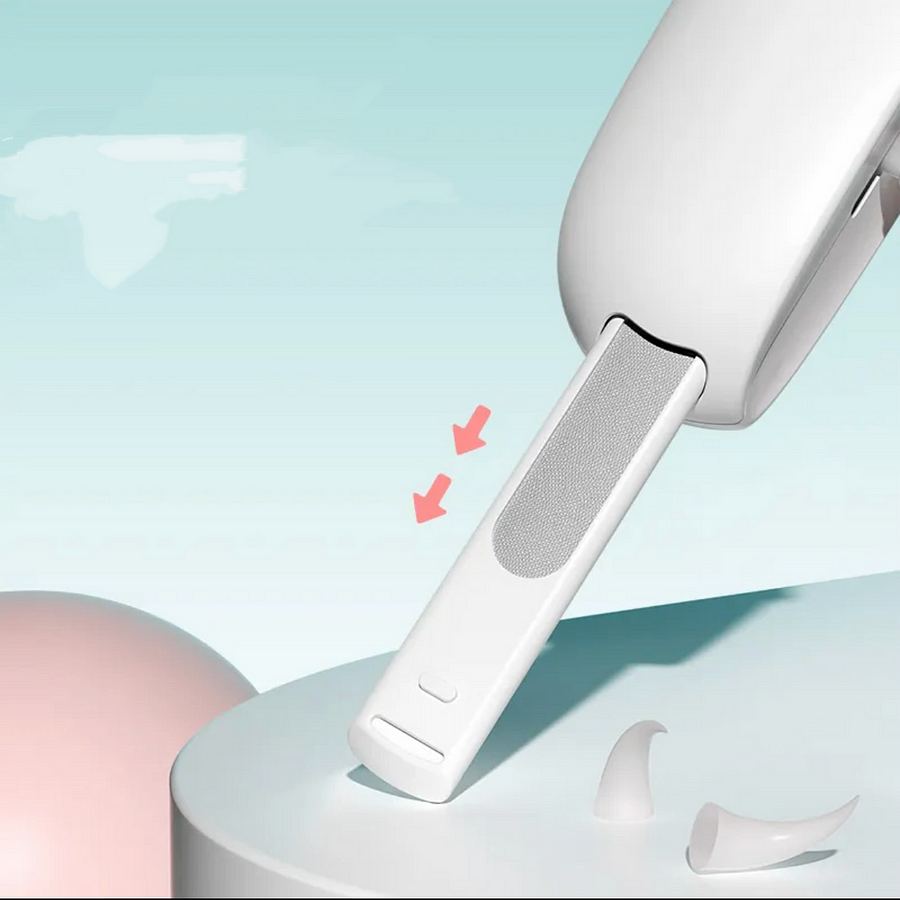Sharp LED nail clipper