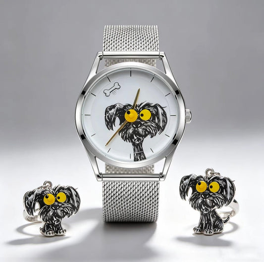 Minimalist Messy Puppy Waterproof Watch