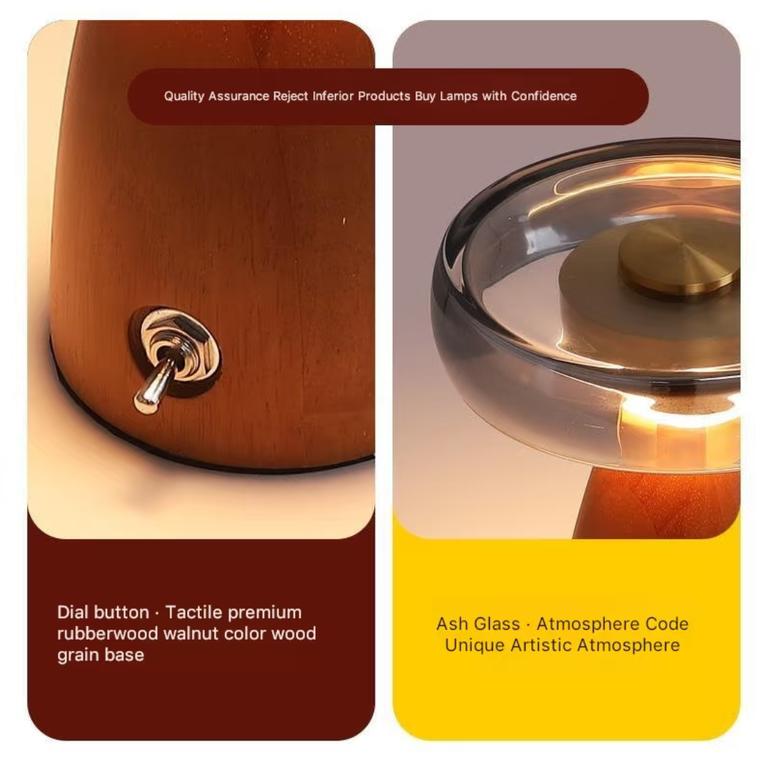 A vintage table lamp instantly elevates the room—an absolute must-have for the bedroom!