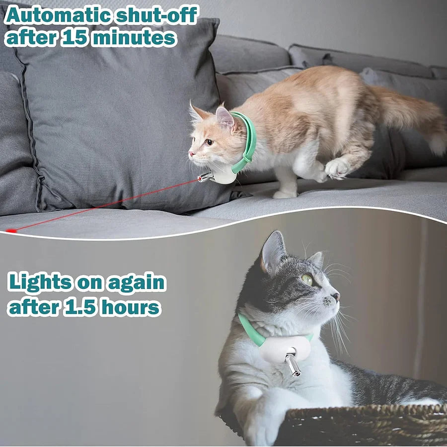 Cat toy with LED light