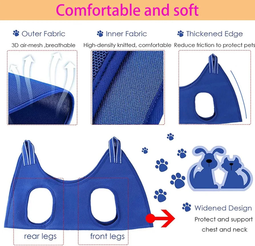 Pet dog cat grooming Hammock
