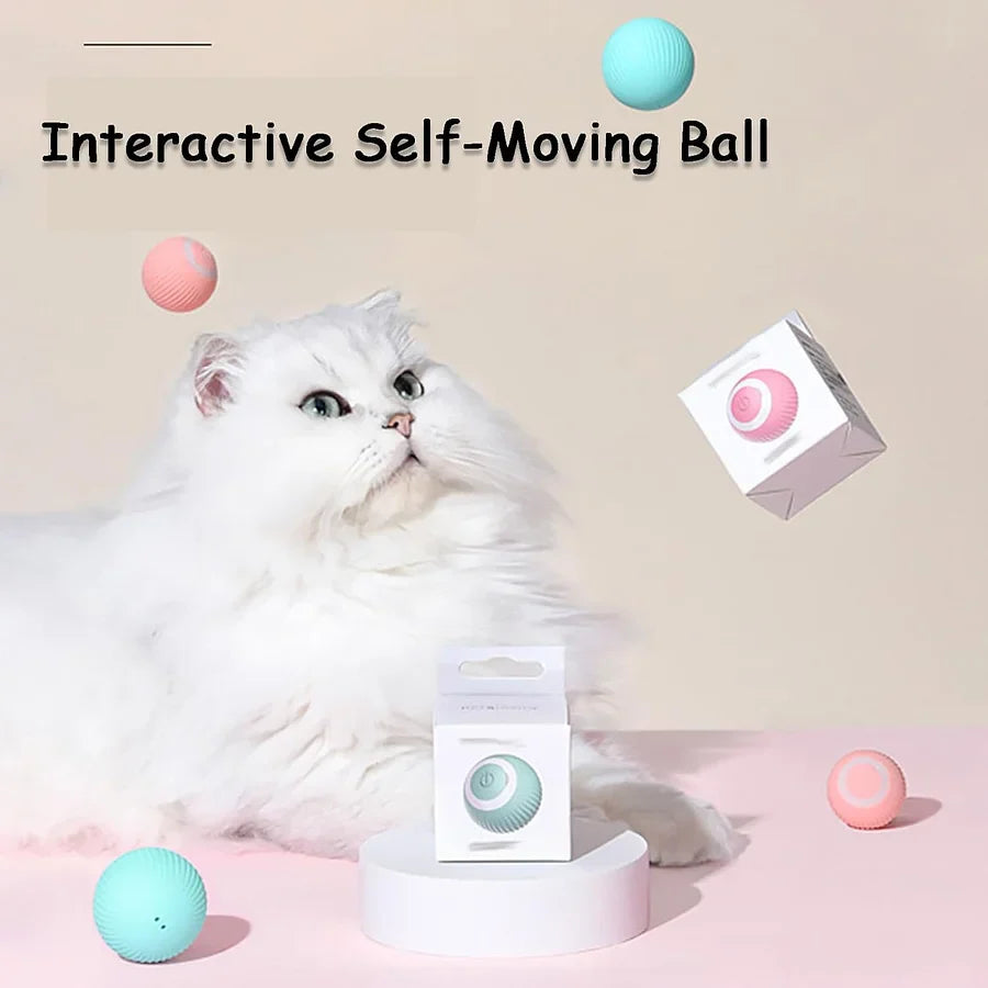 Rotating smart ball toy