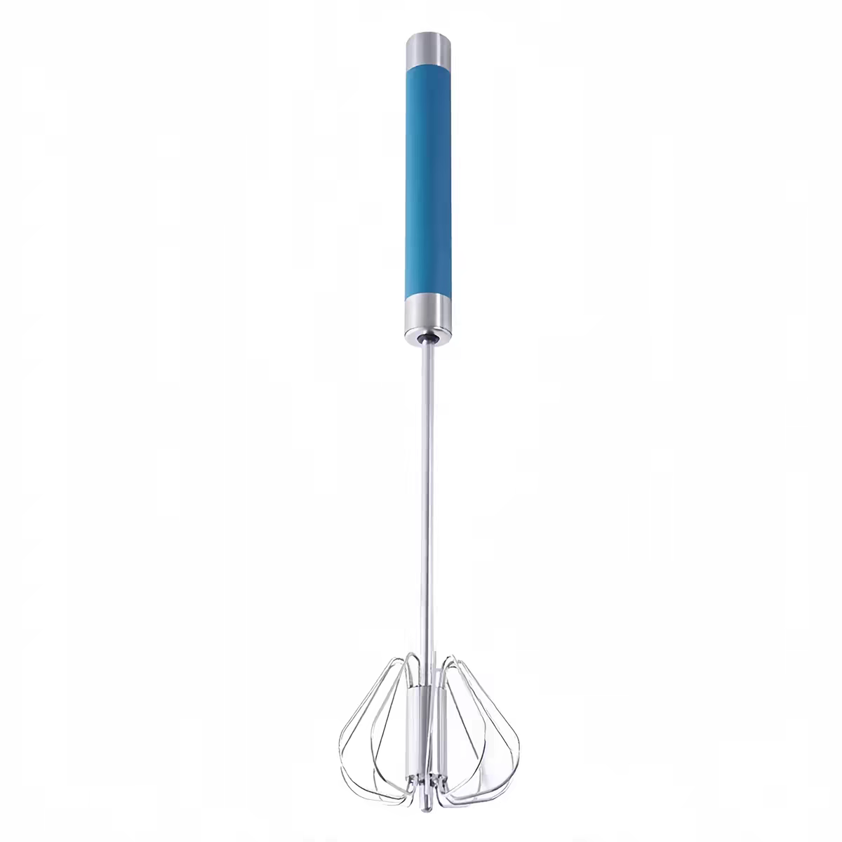 Stainless Steel Semi-Automatic Egg Whisk