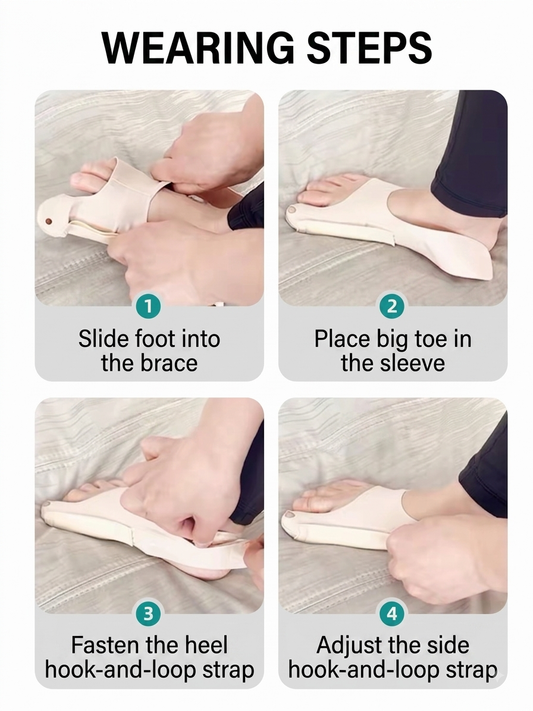 Adjustable Hallux Valgus Toe Aligner