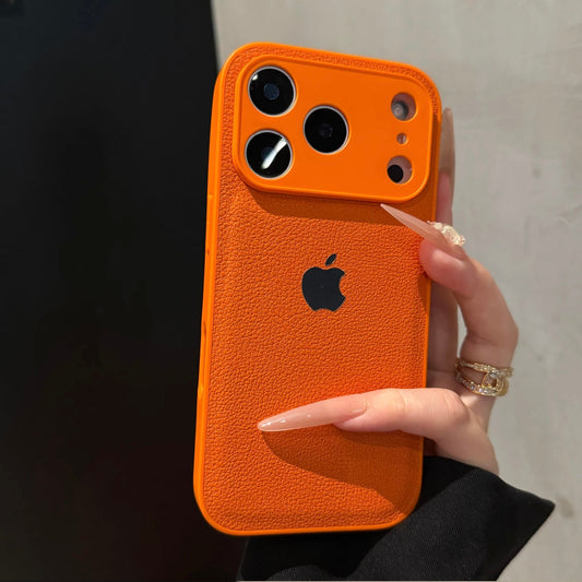 INS Luxury Litchi Grain Case for iPhone