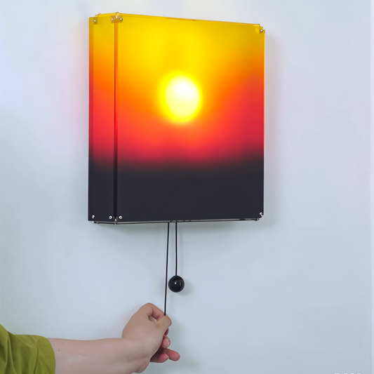 Sunset Vibe Wall Lamp – No Drill, Pure Ambience