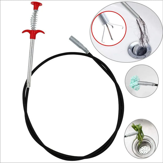 Spring Pipe Unclogging Tool - N29