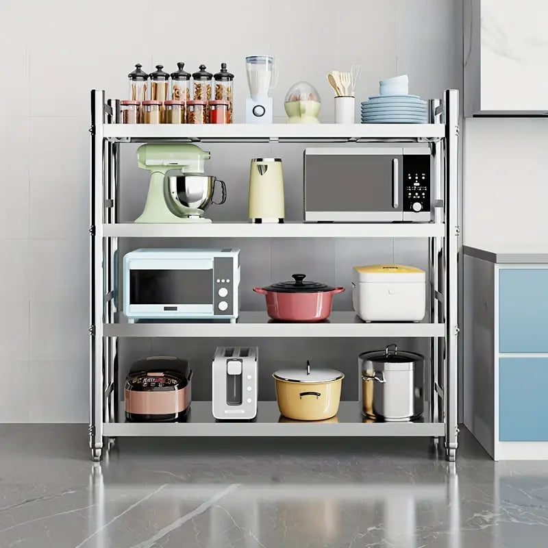 Wonder Home Rack Wonder Utopia kitchen Four-Layer Microwave Oven And Oven Storage Rack