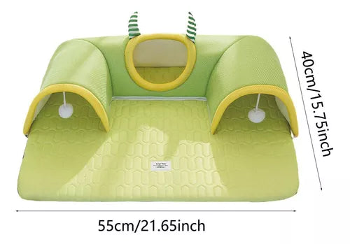 Cat tunnel bed
