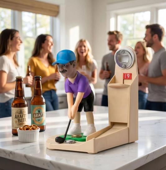 Creative Golf -Bottle Opener Fun Desktop Decor & Cap Opener