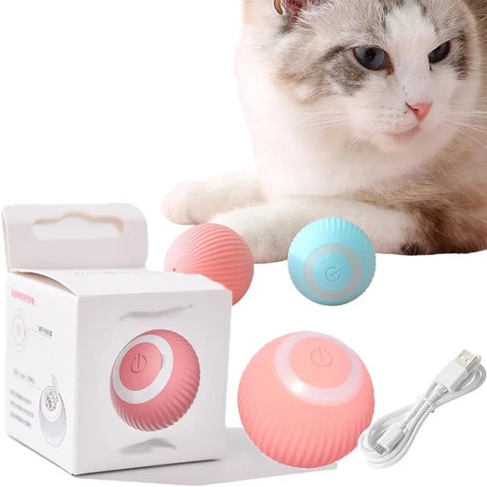 Rotating smart ball toy