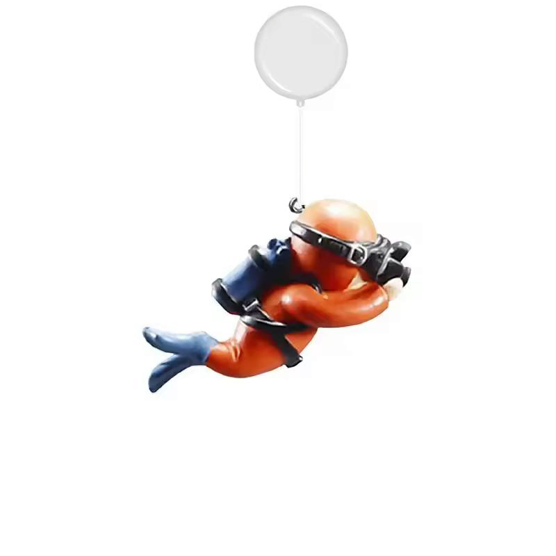 Aquarium accessories, floating diver aquarium ornaments