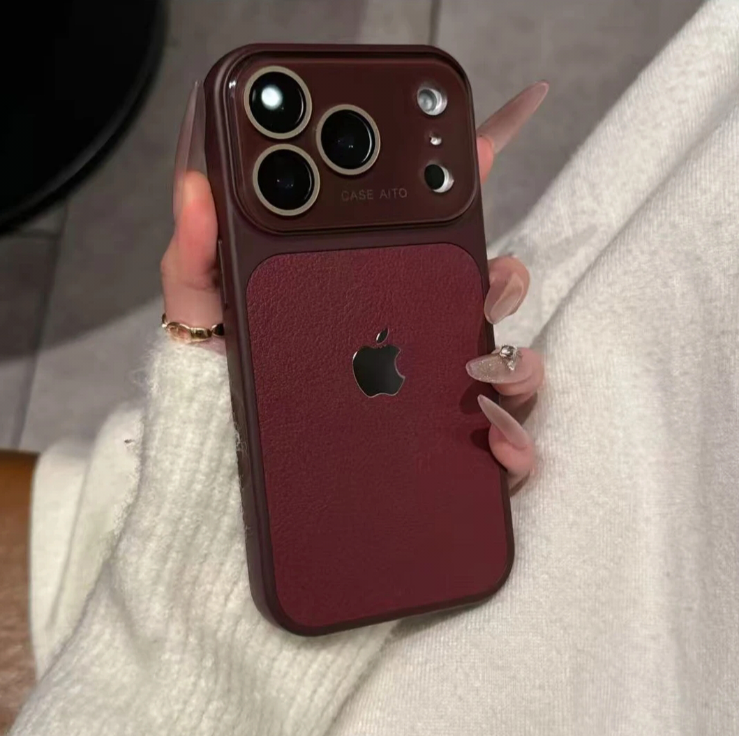 Anti-yellowing case that makes your phone look brand new —  Solid color, hard shell, and shockproof protection