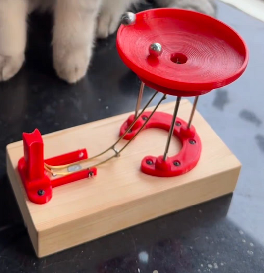 Electronic perpetual Motion machine Toy for cat
