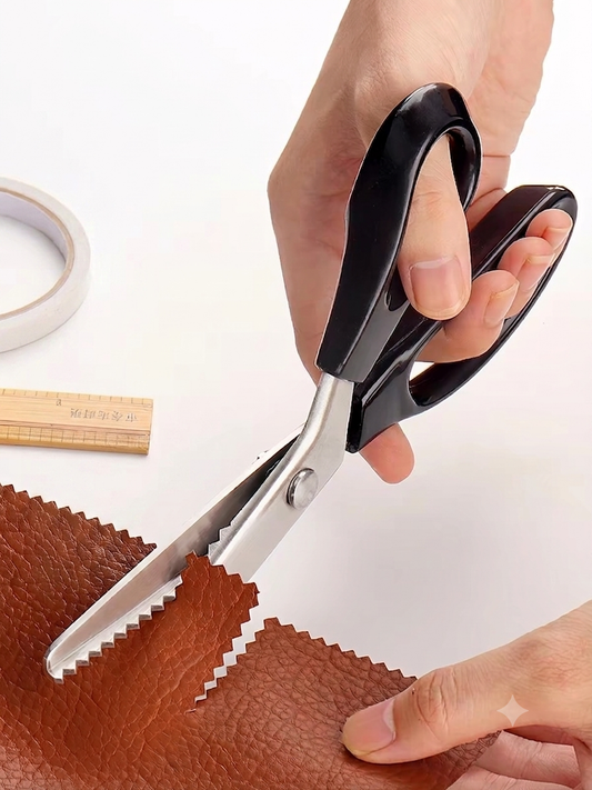Pinking Shears – Zigzag Edge Fabric Scissors