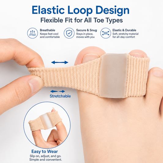 Premium Silicone Bunion Corrector & Toe Aligner