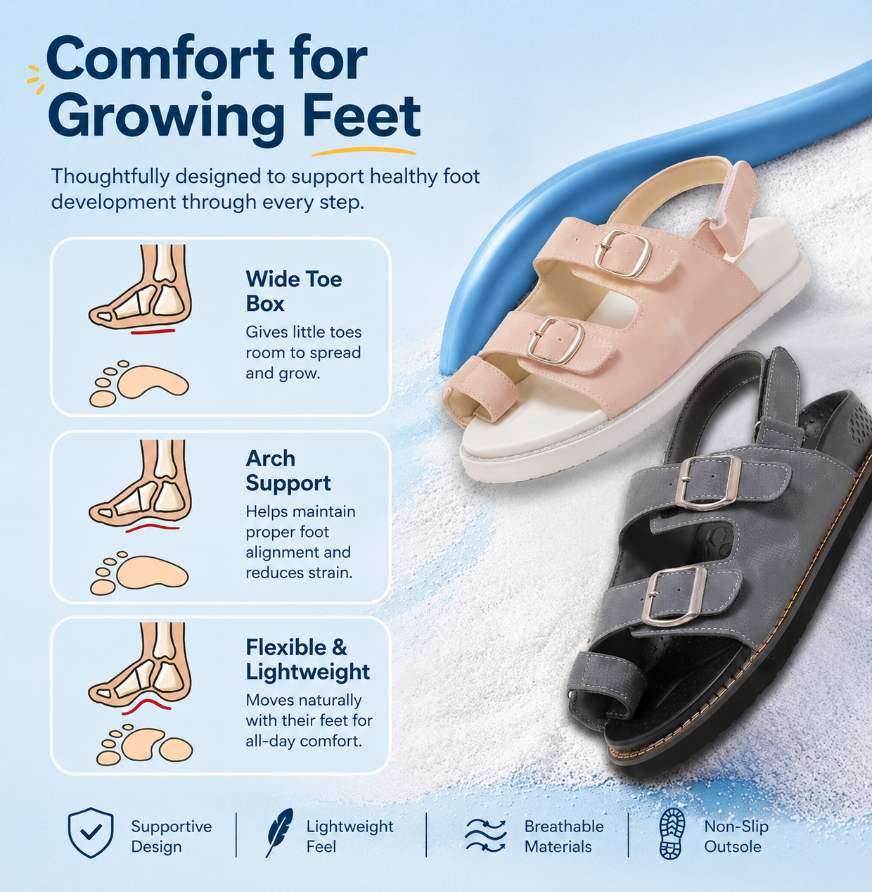 Toe Relief Sandals