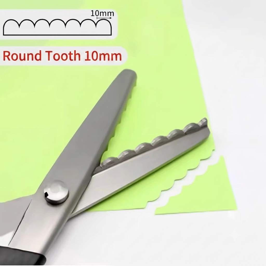 Pinking Shears – Zigzag Edge Fabric Scissors