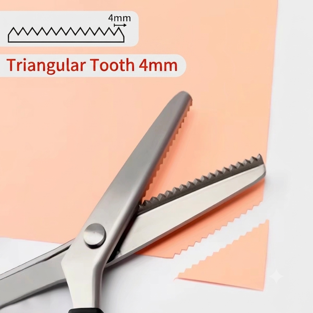 Pinking Shears – Zigzag Edge Fabric Scissors