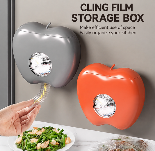 Wall-Mounted Cling Film & Bag Dispenser