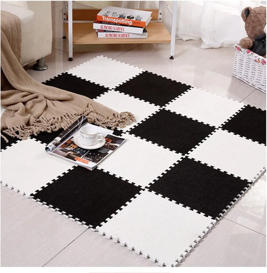 20 Pieces Plush Puzzle Foam Floor Mat