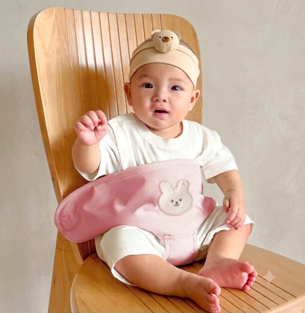 Portable Baby High Chair Safety Harness