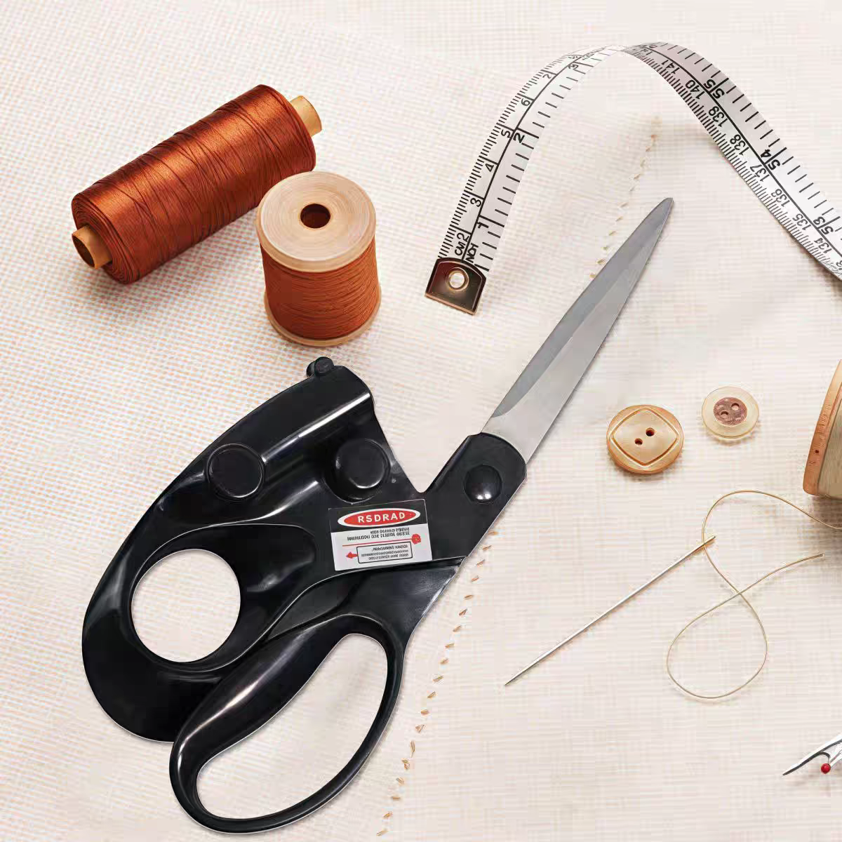 New Laser Home Scissors – Infrared Straight-Line Tailoring & Curtain Cutting Multi-Function Scissors