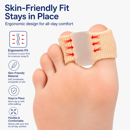 Premium Silicone Bunion Corrector & Toe Aligner