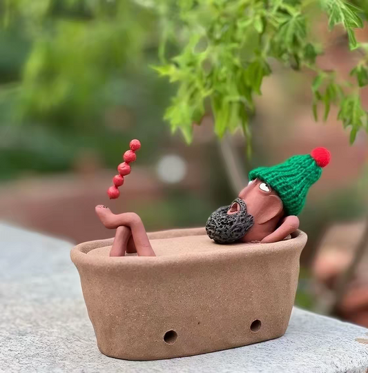 Handmade Bathtub Incense Burner – Cone Incense Holder for Relaxing Aromatherapy