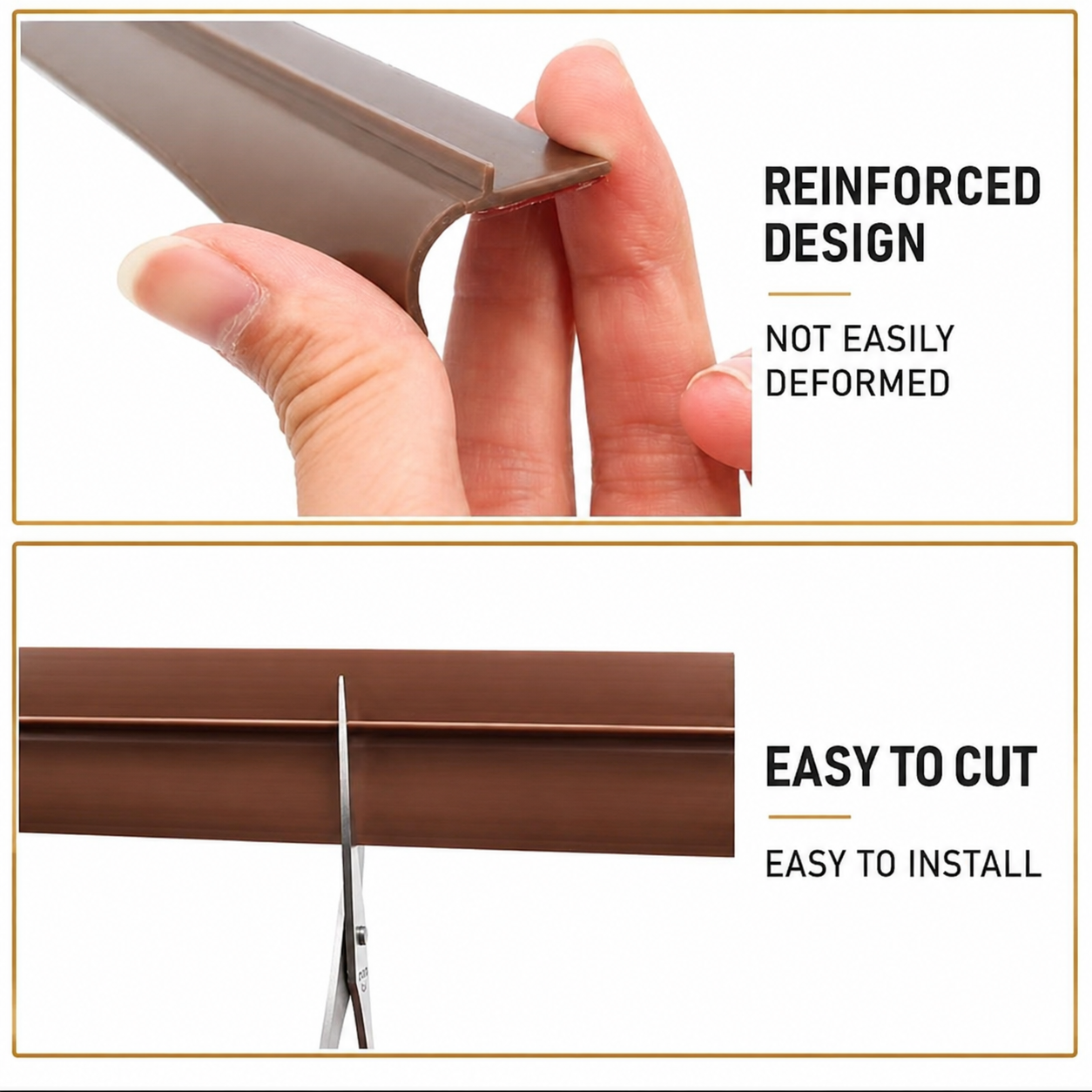 Self-Adhesive Door Bottom Seal Strip