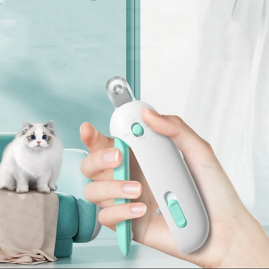 Sharp LED nail clipper
