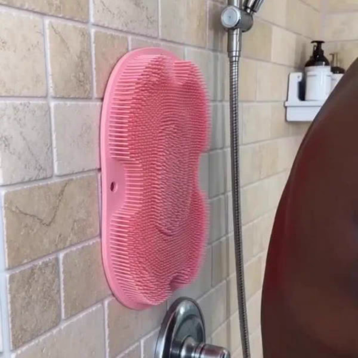 Back Scrubber & Foot Cleaning Mat